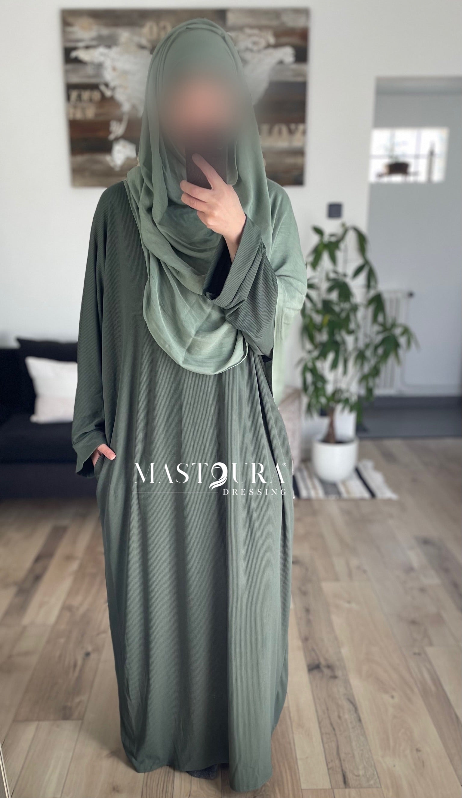 Robe côtelé