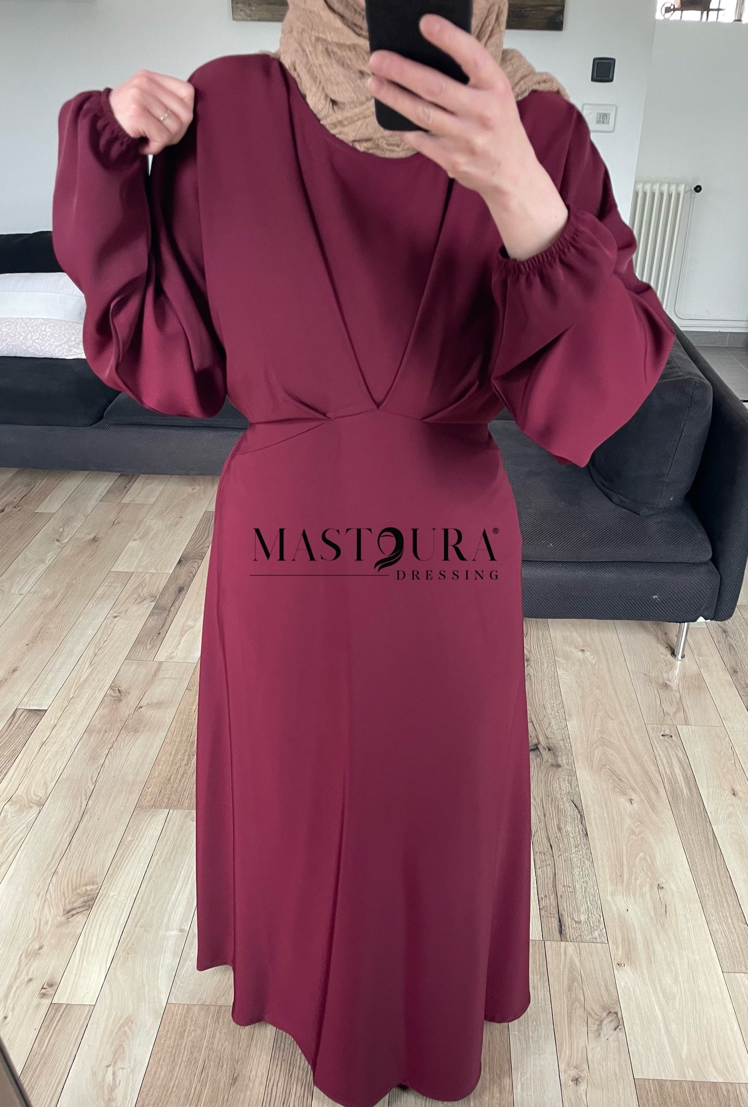Robe plissé