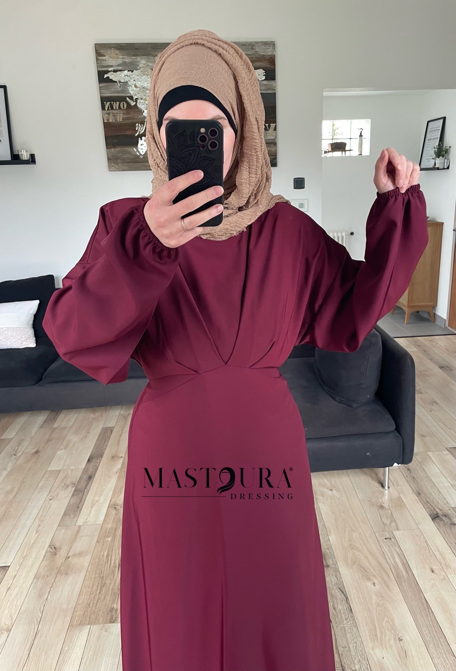 Robe plissé