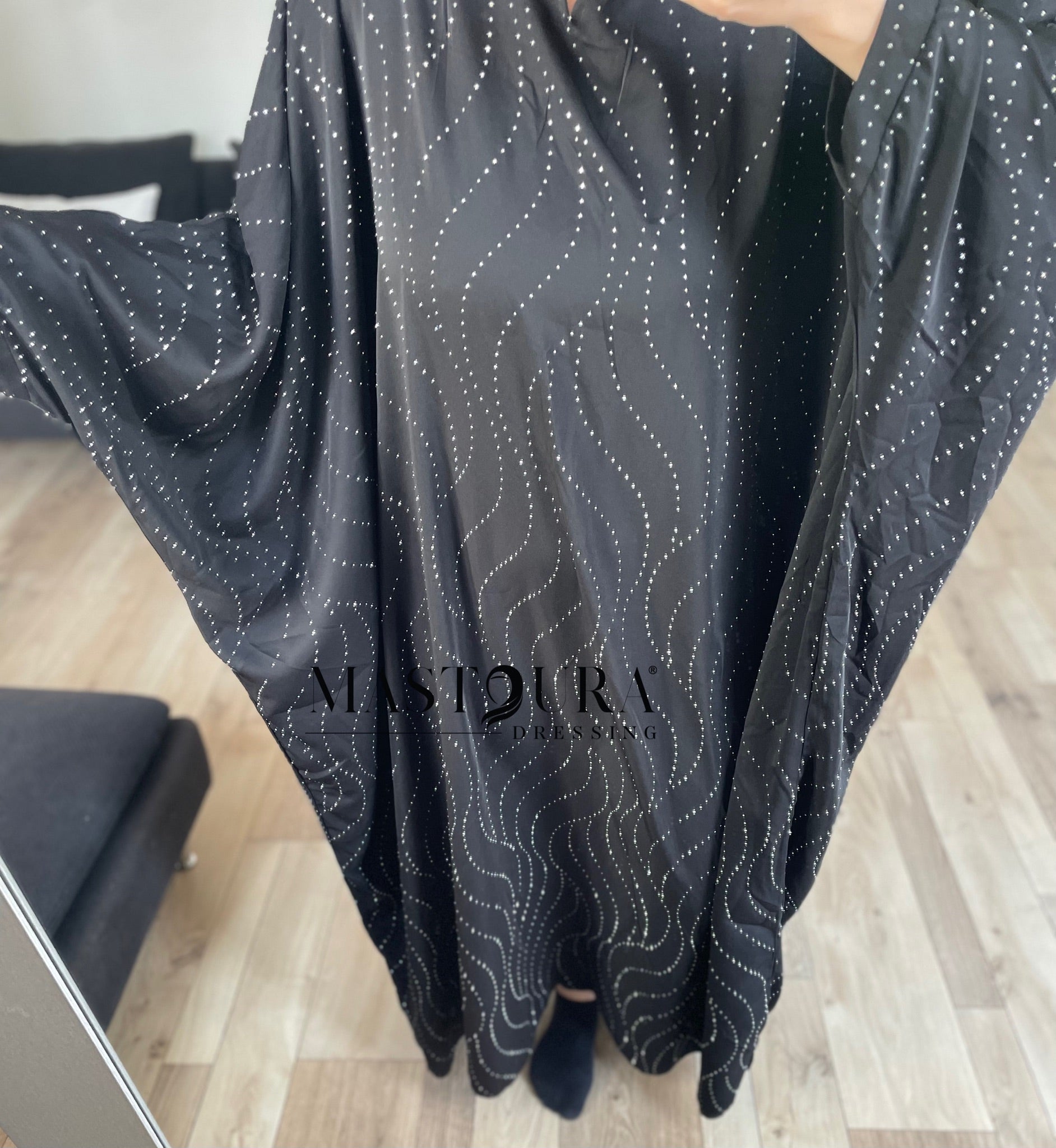Abaya strass