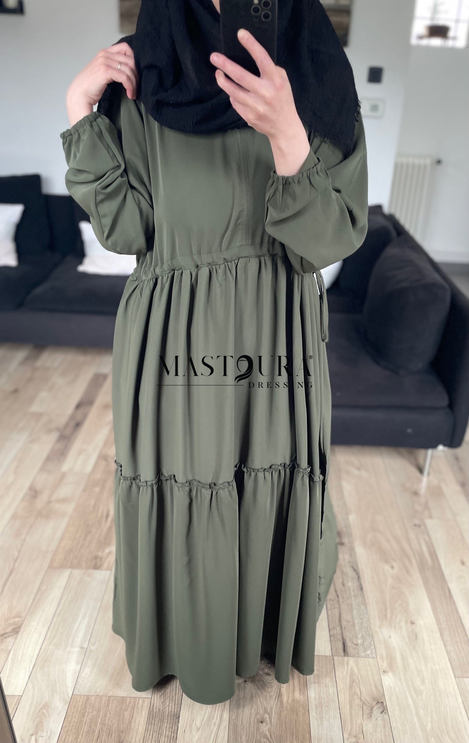 Robe bohème soie de médine