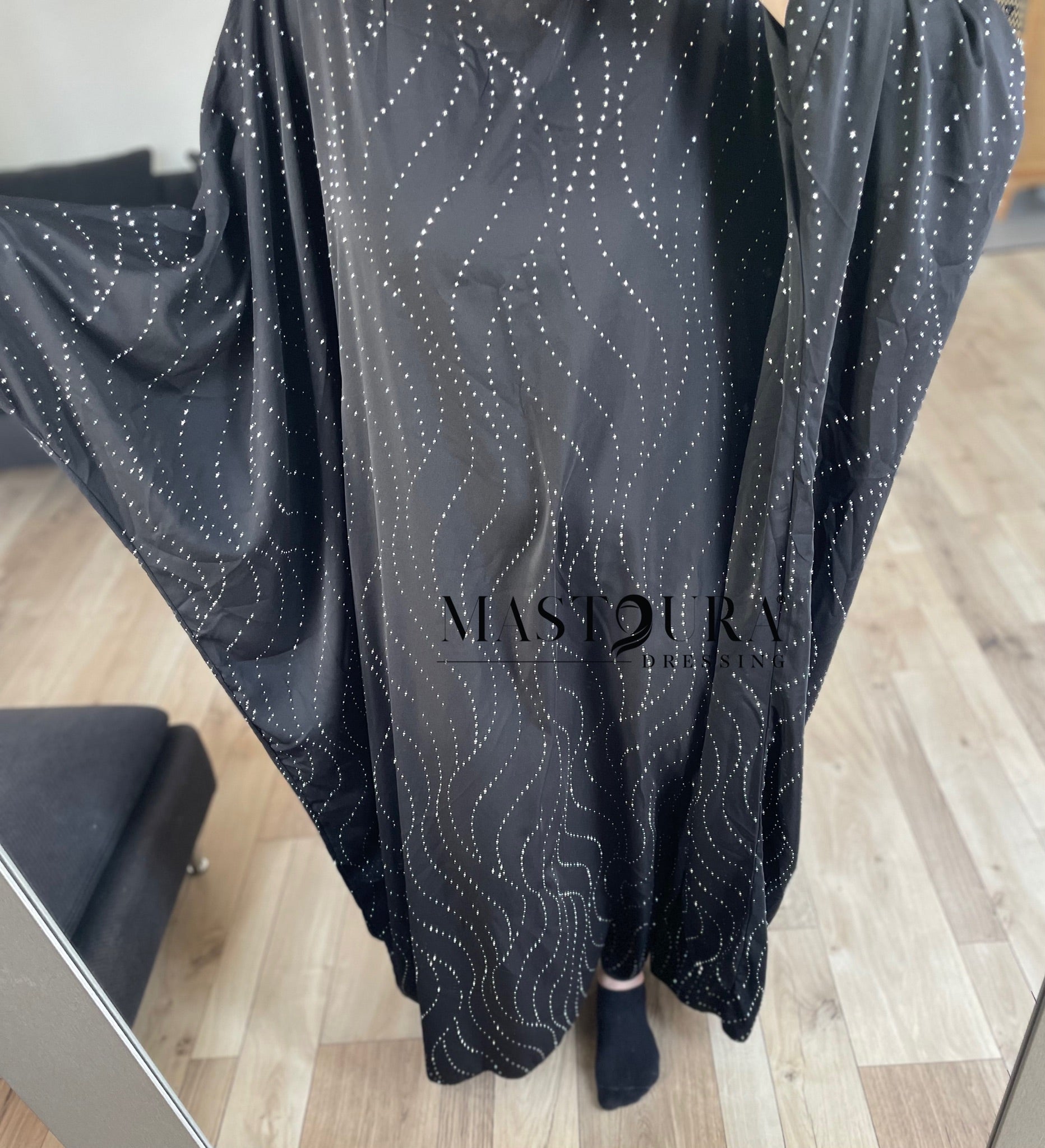 Abaya strass