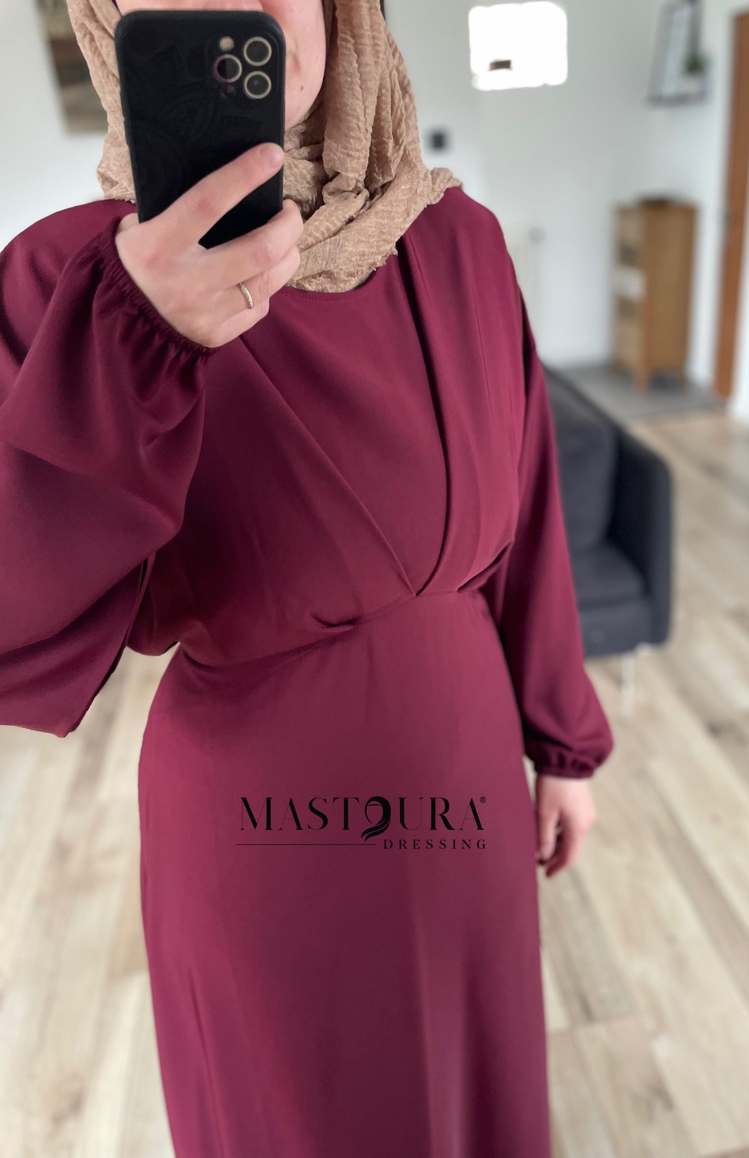 Robe plissé