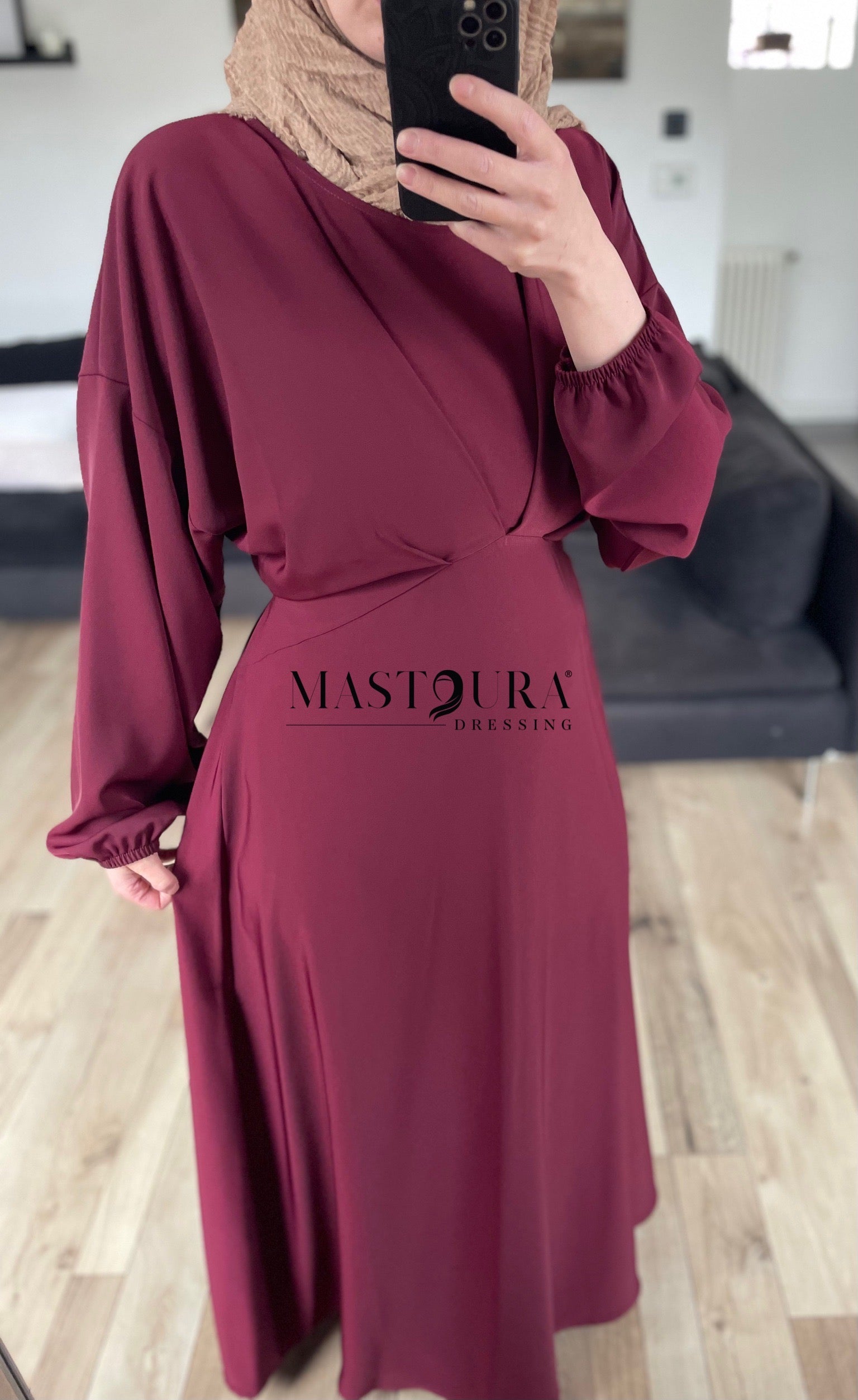 Robe plissé