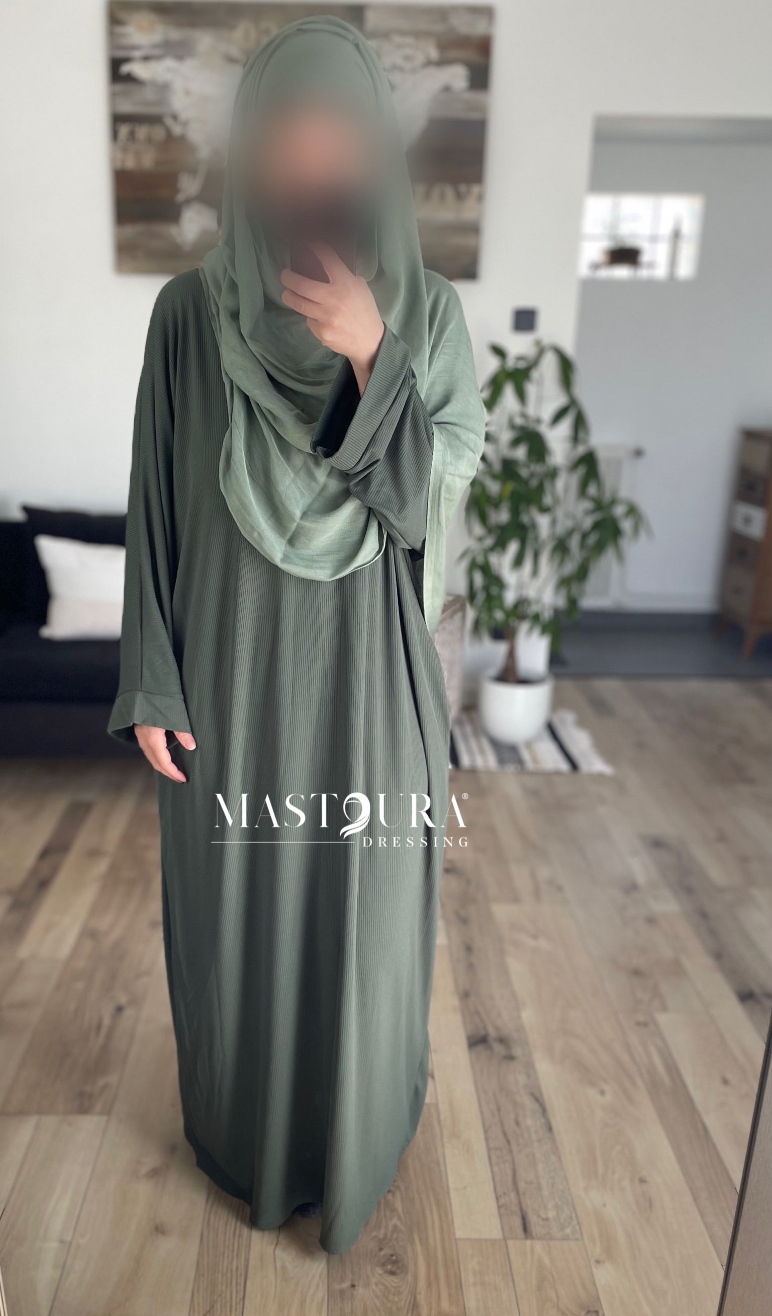 Robe côtelé